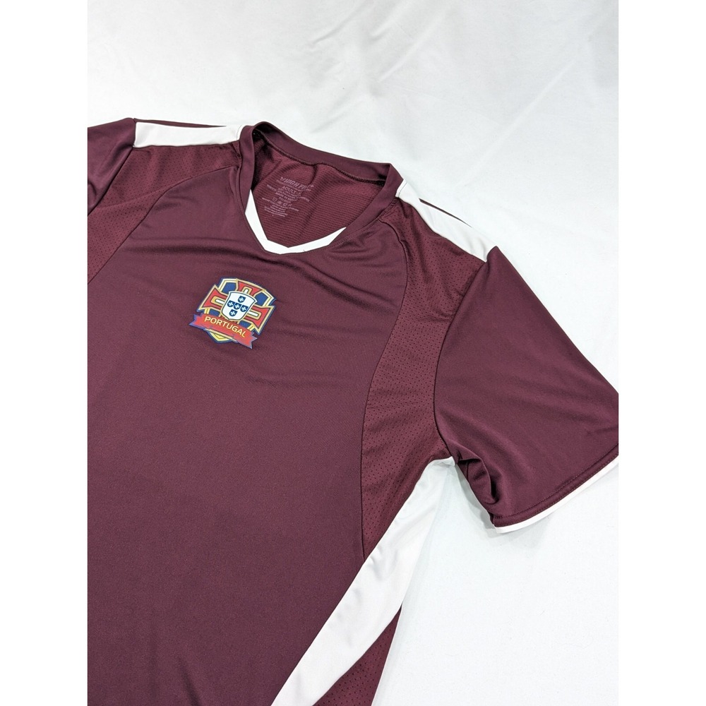 Portugal National Football Team High Five SS‎ Soccer Jersey Men's Medium Maroon